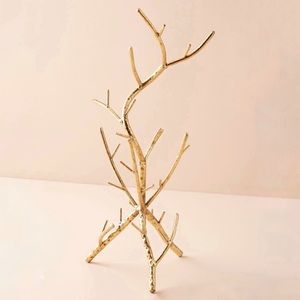 Anthropologie Golden Brand Jewelry Tree/ Holder